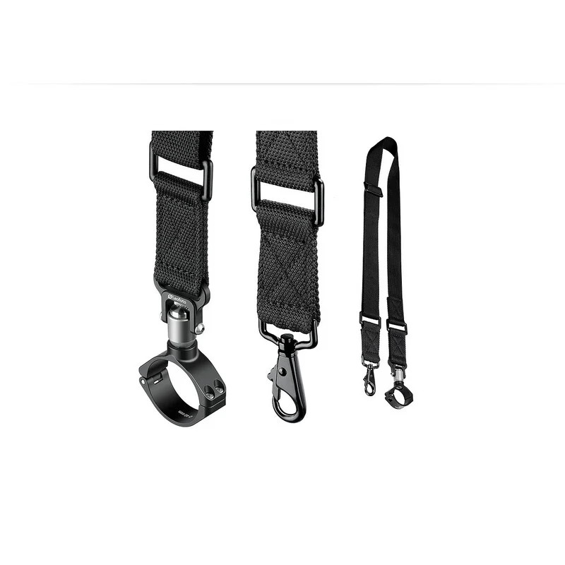 Leofoto Stativtragegurt Strap-36LN mit Karabiner, QD-1 QR und QDC-36 Schelle