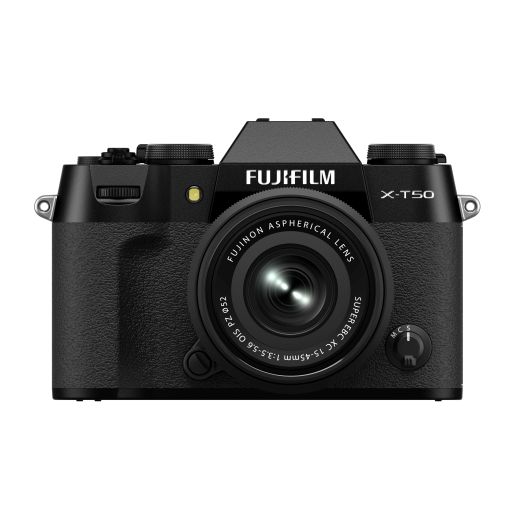 Fujifilm X-T50 Body Schwarz +15-45mm F3.5-5.6 OIS PZ / abzgl. 100,- Sofortrabatt bis 05.12.24